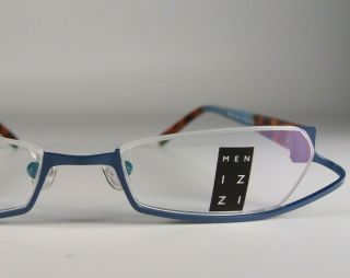 Menizzi M1022 Womens Small Eyeglasses Reading Glasses Frames Unique Rimless Rare