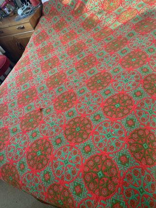 Welsh Or Moroccan Tapestry Throw/crafting Fabric