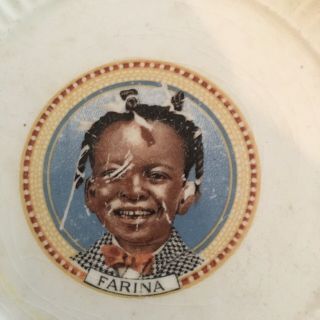 Rare 1920s Hal Roach Our Gang “ Farina” Plate 7”