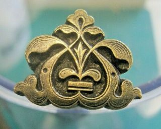 Bookbinding: Fine Antique Decorative Brass 