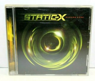 Static X Shadow Zone Cd Rare Metal Rock Resurfaced Warner Records Industrial