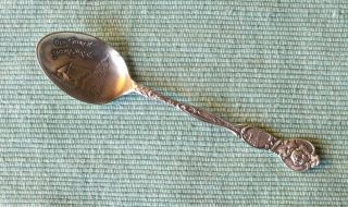 Vintage Sterling Silver Souvenir Spoon,  Old Church,  Tacoma Washington 2