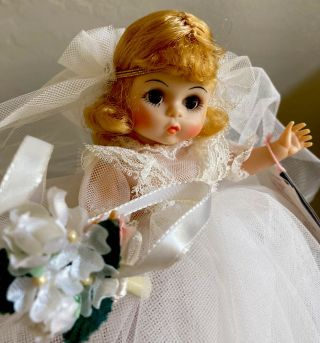 Vintage Madame Alexander Bride 435 8 " Doll