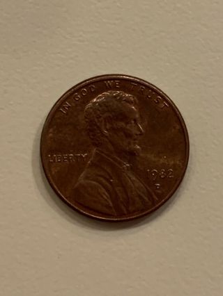 Small Date 1982 D Copper Planchet Rare Penny