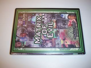 Alex Jones InfoWars DVD Matrix of Evil,  Rare 3