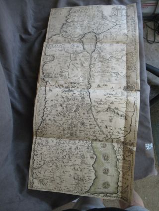 RARE 1650 1st - PISGAH SIGHT PALESTINE History Old & Testament w/Maps ch914 6