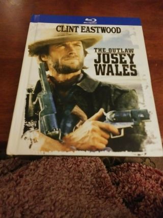 The Outlaw Josey Wales (blu - Ray Disc,  2013) Digibook Rare Like