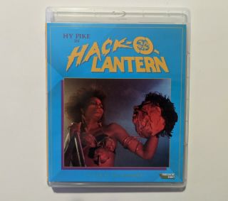 Hack O Lantern (1988) Blu - Ray & Dvd Set (rare - Oop) Like
