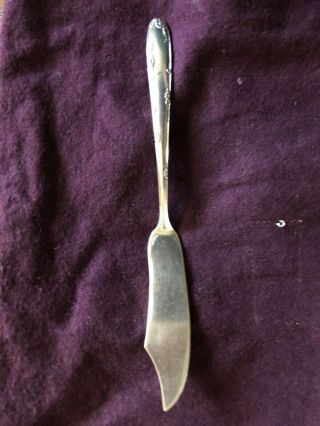 Towle Vintage Sterling Flat Handle Master Butter Knife Madeira No Mono