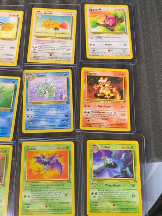 Old Vintage Pokemon Cards Uncommon & Rare,  Holo - 12 Pack 3