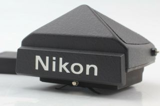 Rare Titan [ ] Nikon De - 1 Eyelevel Prism Finder Black For F2 From Japan