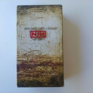 Nine Inch Nails Closure 1997 Vhs 2 - Tape Set Rare Complete