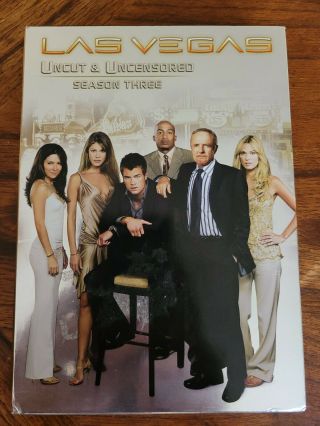 Las Vegas Third Season 3 Uncut & Uncensored Nbc Tv Show Rare Discs