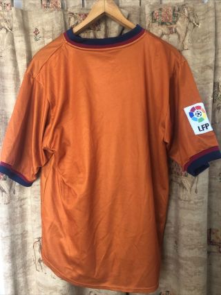 Barcelona Football Shirt Third Kit 1998/2000 Rare Size Medium 3