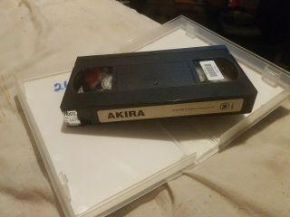AKIRA.  VHS TAPE RARE VINTAGE.  MANGA SCI FI 3