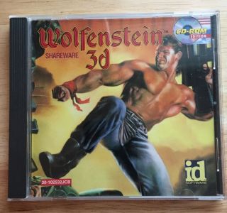 Wolfenstein 3d - Shareware Cd - Rom Edition Rare