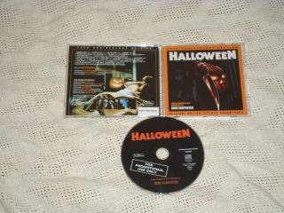 Halloween Soundtrack Cd 20th Edition Promo Rare John Carpenter