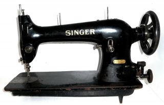 Antique Industrial Singer 31k32 Heavy Duty Sewing Machine 31 - 32 Rare Demin Vtg