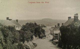 Cargreen Uk Antique Postcard Early 1900s Rare Cornwall Saltash Landulph Devon