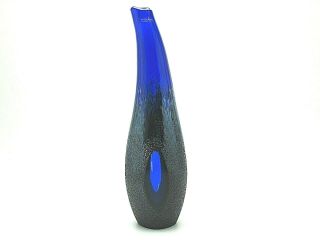 Vtg 2000 - 2001 - Moonlanding - Kosta Boda Monica Backstrom Art Glass Vases Rare