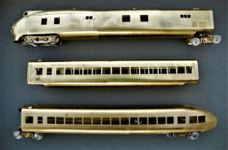 O - Scale Brass Overland Models Omi Union Pacific Up M - 10000 3 - Unit Set - Rare -