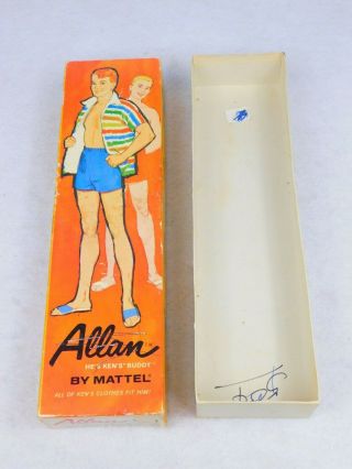 Vintage Barbie Mattel Allan Doll Ken 