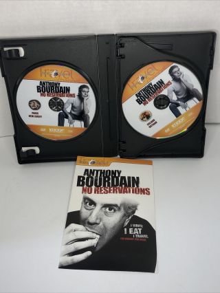 Anthony Bourdain: No Reservations 2007 4 DVD Set Rare OOP Travel Channel A1 3