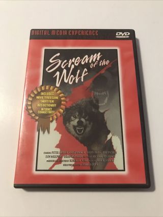 Scream Of The Wolf Dvd - Rare - Peter Graves; Clint Walker; Joann Pflug