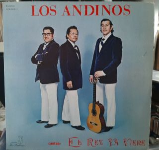 Los Andinos - Cantan El Rey Ya Viene - Lp Vg,  Vol 2 Lrs Rt 6406 Rare Christian