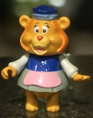 Rare Vintage 1985 Fisher - Price Disney’s Gummi Bears Toy Figure - Grammi Gummi