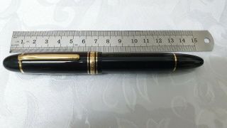 Montblanc Meisterstuck 149 14k Gold 4810 M Nib Fountain Pen Two Tone Rare