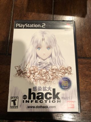 . Hack Infection - Part 1 (playstation 2) Game /w Liminalitydvd Complete Ps2 Rare