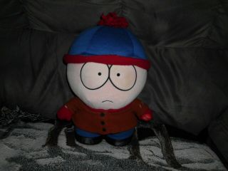 Rare 13 " South Park Talking Stan Plush Toy Doll Figure By Fun 4 All