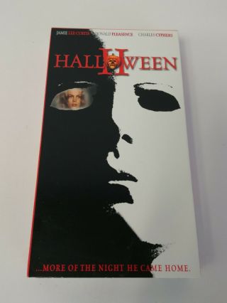 Halloween Ii 2 Vhs Horror Cult Universal Rare Cover Michael Myers Slasher