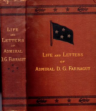 Very Rare 1879 Civil War Navy Farragut Illustrated Rare Signed Document Letter