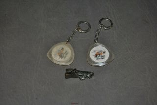 Dodge Dealer Scat Pack Key Chains And Tie Clip Bundle Rare Vintage