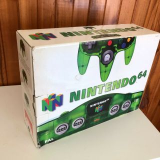 Nintendo 64 Console | Funtastic Jungle Green | Boxed & Complete | Rare Pal