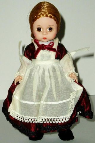 Vintage 8 " Madame Alexander " Jo " Doll From Little Women
