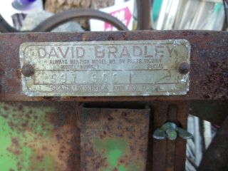 RARE ANTIQUE SEARS,  DAVID BRADLEY GARDEN Seed PLANTER model 597 - 300 6