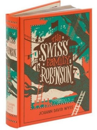 The Swiss Family Robinson By Johann David Wyss Leatherbound Rare