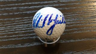Phil Mickelson Signed Autographed Golf Ball Extremely Rare