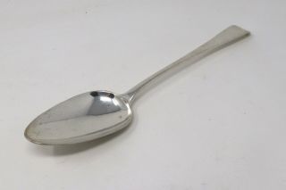 A Stunning Heavy Antique Georgian C1799 Solid Silver Table Spoon 58g 26286