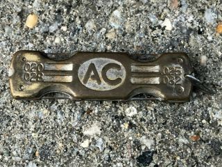 Antique AC DELCO Pocket Spark Plug Gap Tool 2