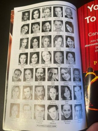 Broadway The Phantom of the Opera playbill RARE - starring NORM LEWIS 2015 3