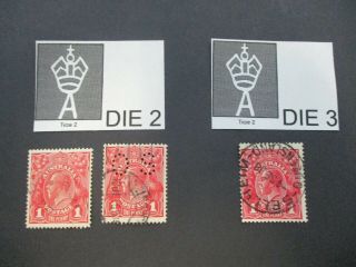 Kgv Stamps: Perf Os - Rare - Must Have (t293)