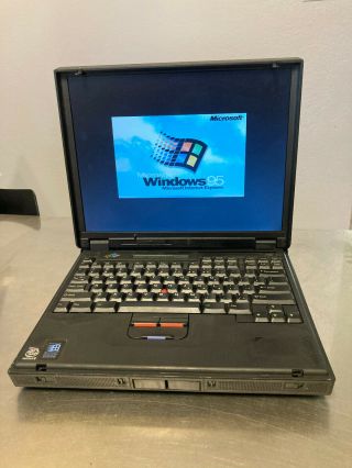 Ibm Thinkpad 770x Retro Gaming/business Laptop Vntg Rare Upgraded Win95 98se Nt4