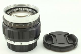 DHL [Rare N Mint] Chiyoda Kogaku Minolta 50mm 5cm F1.  8 Leica L39 LTM Lens Japan 2