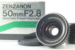 [rare Boxed N.  Int] Zenza Bronica Zenzanon Mc 50mm F2.  8 Lens S2 Ec From Japan