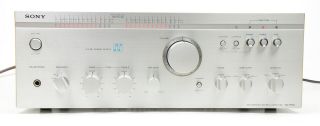 Sony Ta - F60 Integrated Stereo Amplifier - Vintage 1979 - Made In Japan - Rare