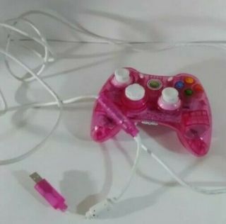 Rare Rock Candy Pink Wired Controller - Xbox 360 Windows
